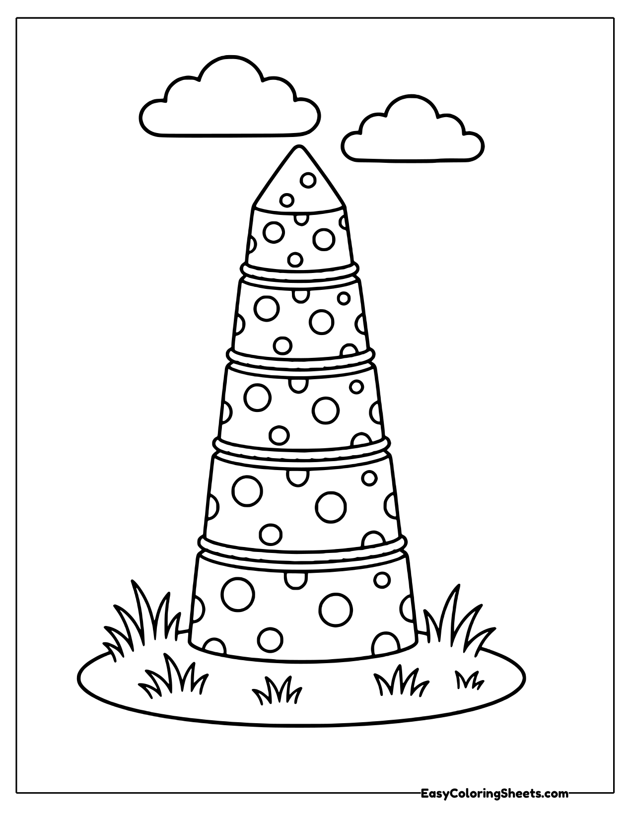 Cheese wedge shaped like a tall obelisk