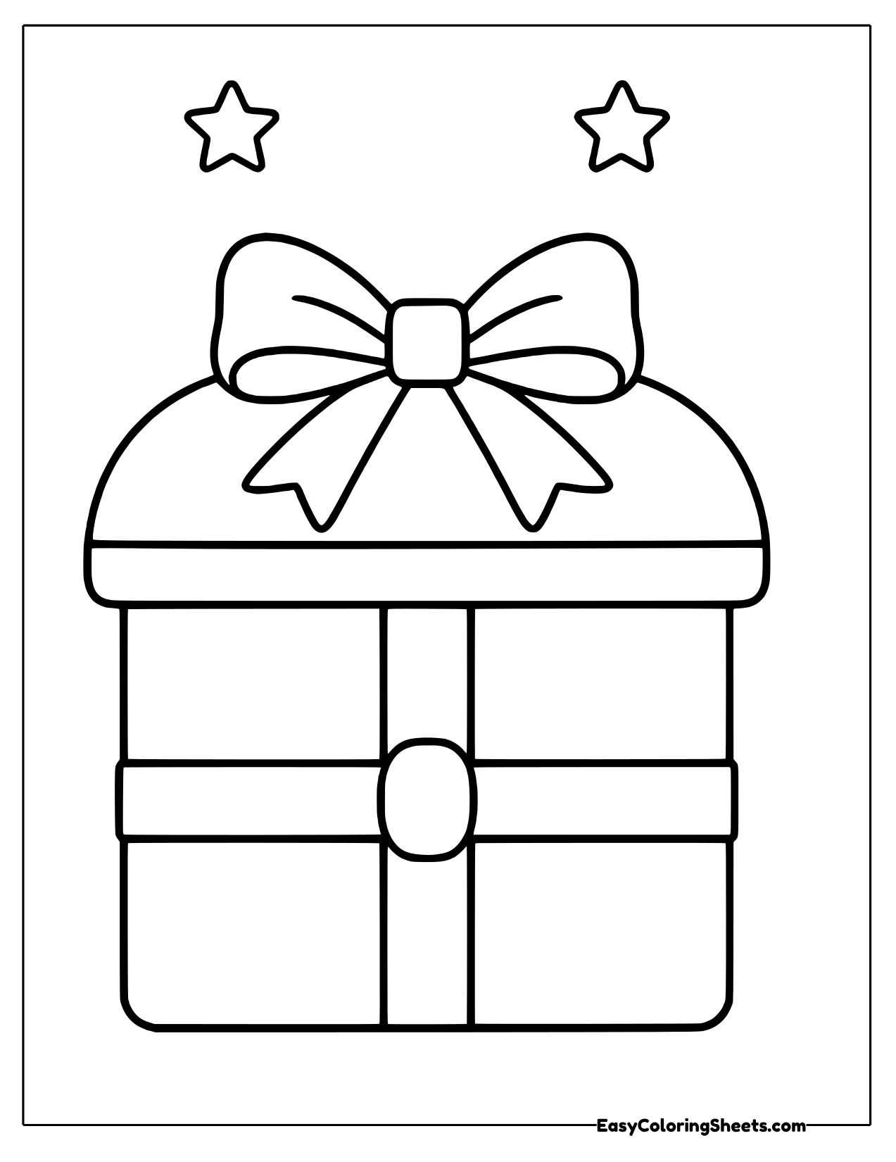 Present with a rounded lid