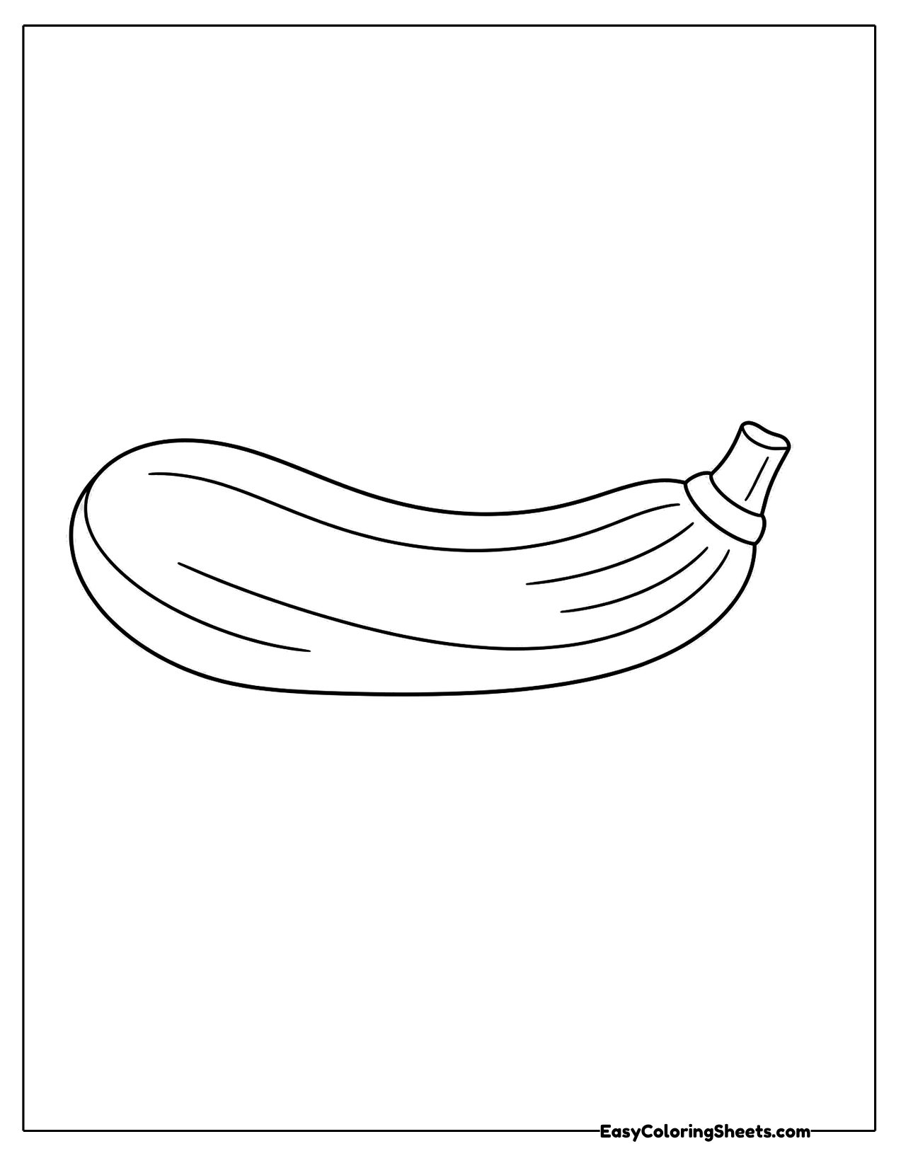 Simple zucchini