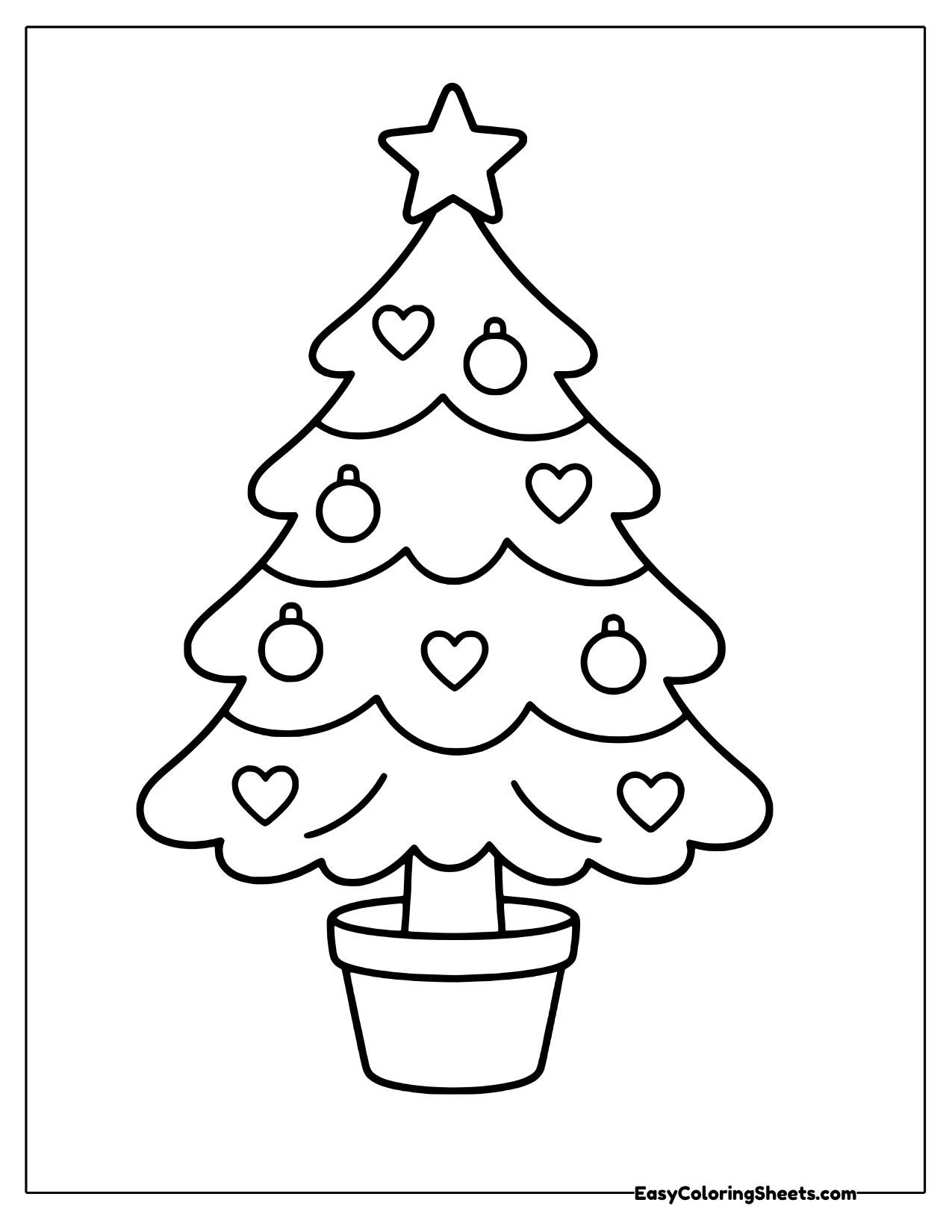 16 Christmas Tree Templates and Templates (Free PDF Printables) | Easy ...