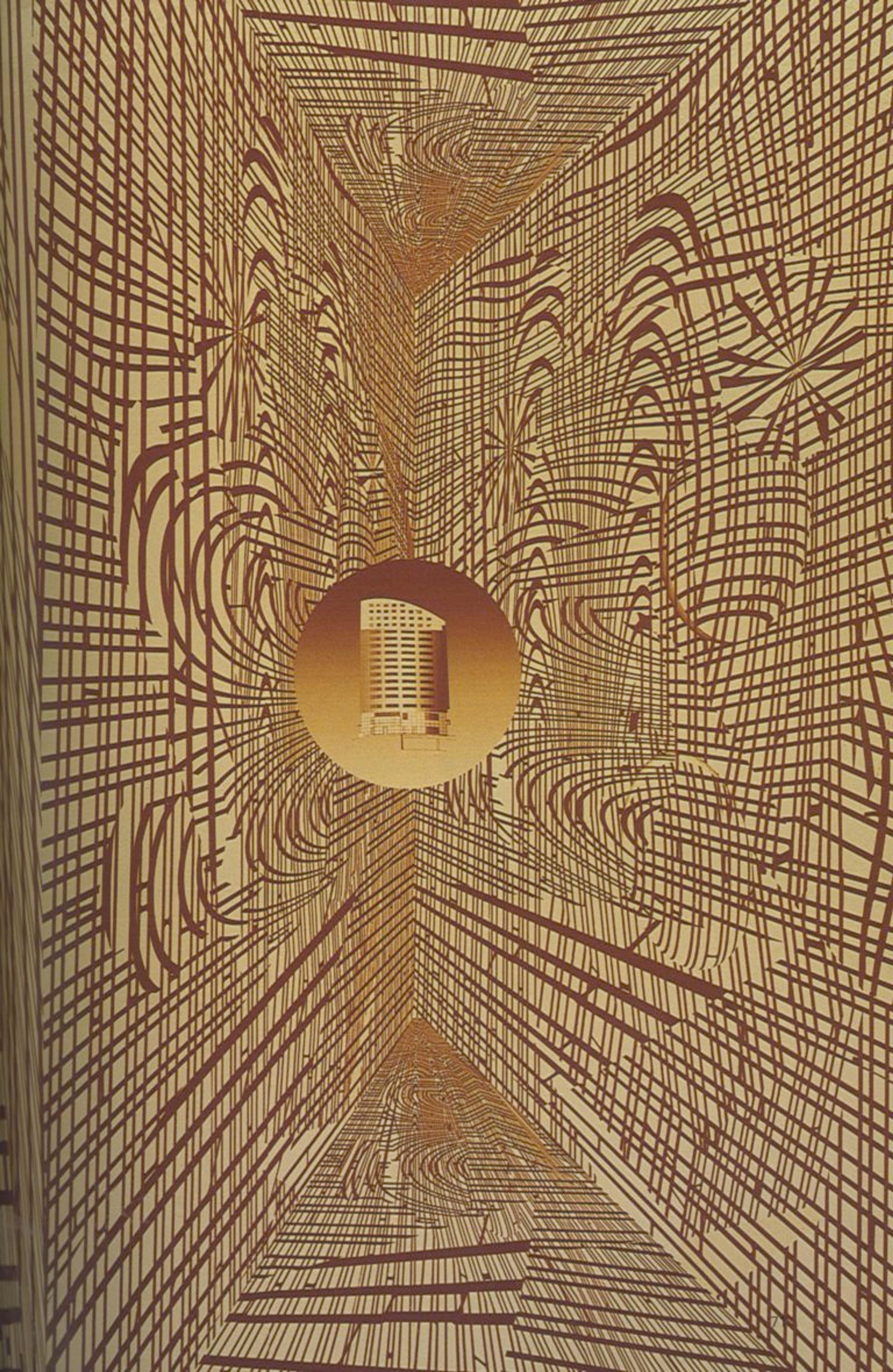 (2006) Eleni Christodoulou, Polvo, 2006, digital print on wallpaper material, dimensions variable