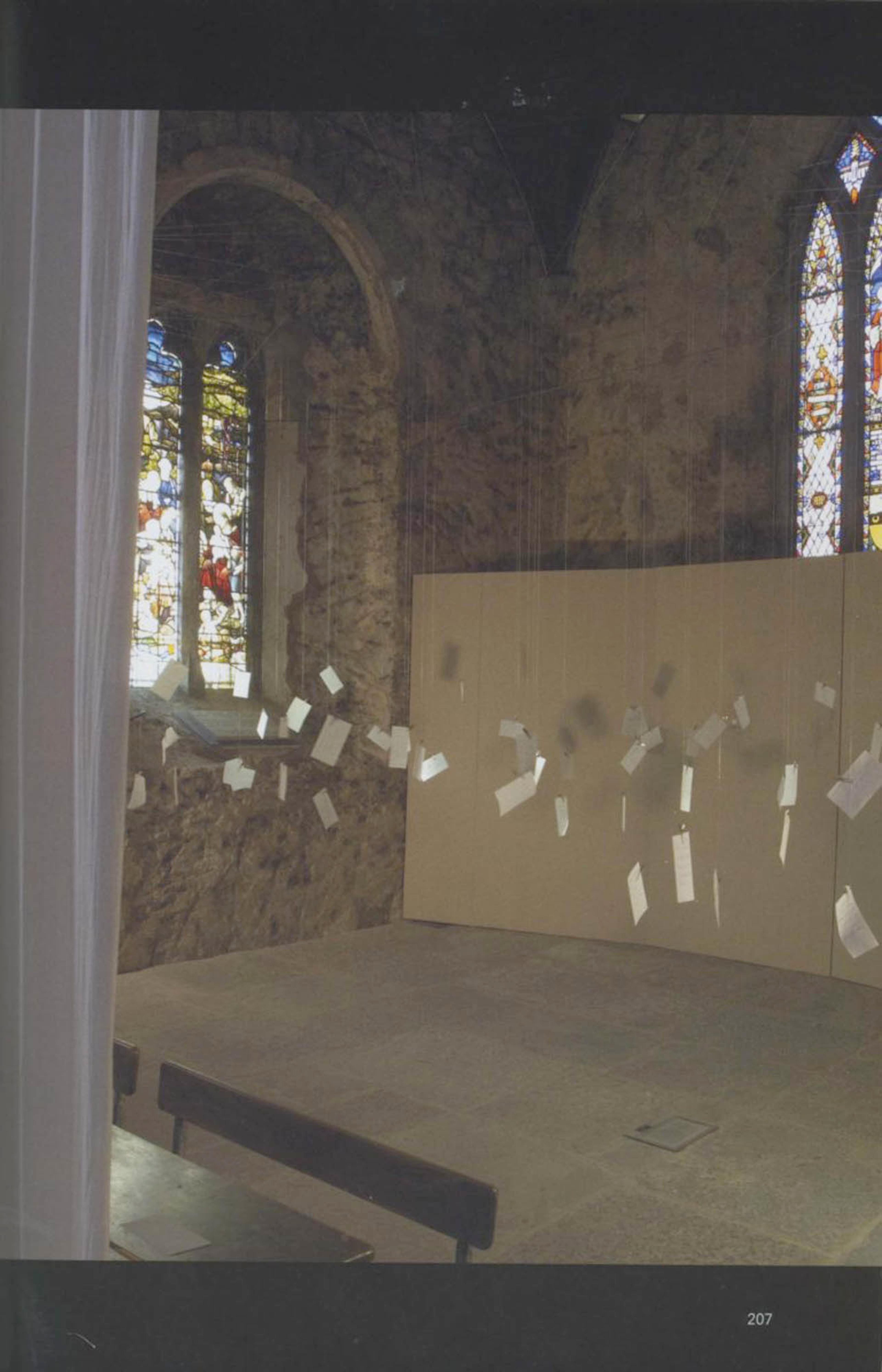 (2006) Nina Tanis,  I was accorded the honour of living, 2006, mixed media installation