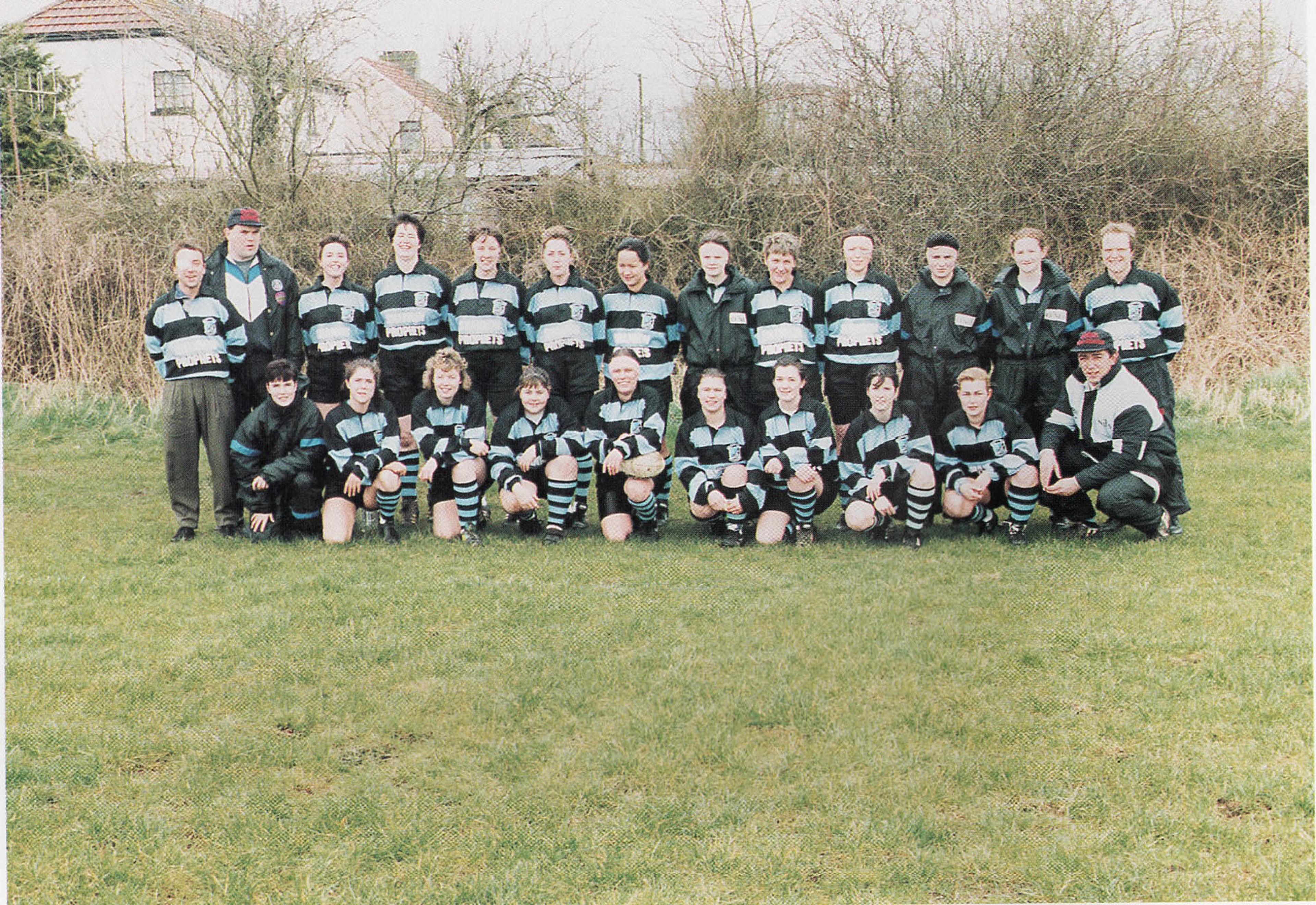 (1994) Marcel Biefer & Beat Zgraggen, The Game Must Go On, Rugby Match, Shannon Prophets versus Old Crescent Ladies Team. 