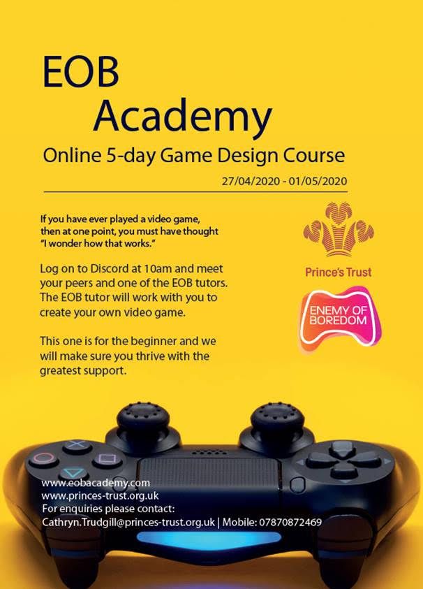 Online Game Design Courses  EOB Esports Academy - EOB Academy