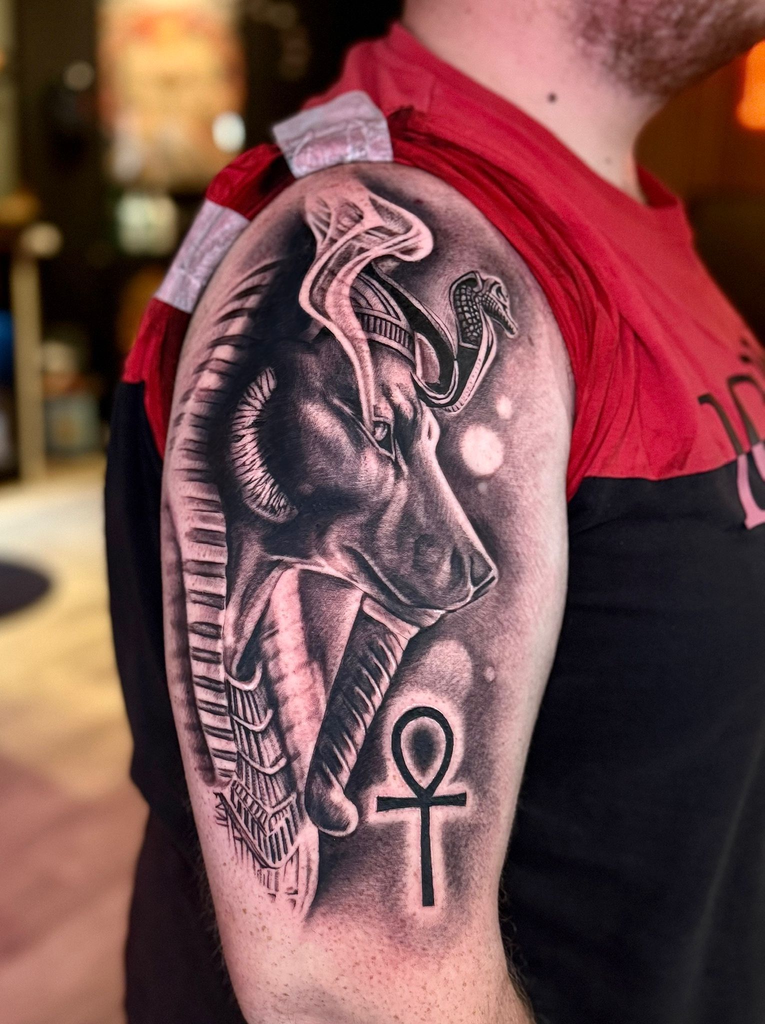 Anubis tattoo