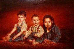 Behruz Bahadoori - Portraits - Oil on Canvas