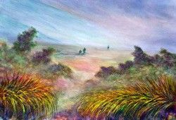 Behruz Bahadoori - Landscapes - The Desire Watercolor