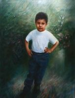 Behruz Bahadoori - Portraits - Oil on Canvas