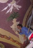 Behruz Bahadoori - Wallpaintings Austria - Vienna Interior Ministry Ceiling Painting