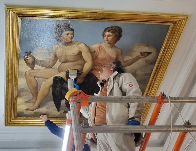 Bahadoori is a seasoned professional in the art of painting restoration  through color matching, surface repair, and careful cleaning techniques, preserving the original beauty and essence of each painting while ensuring its longevity for future generations.