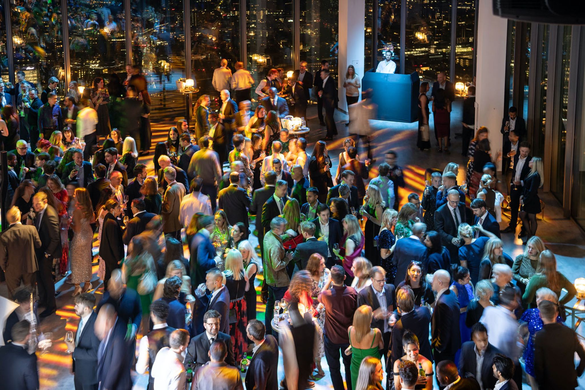 People gathered at Horizon 22