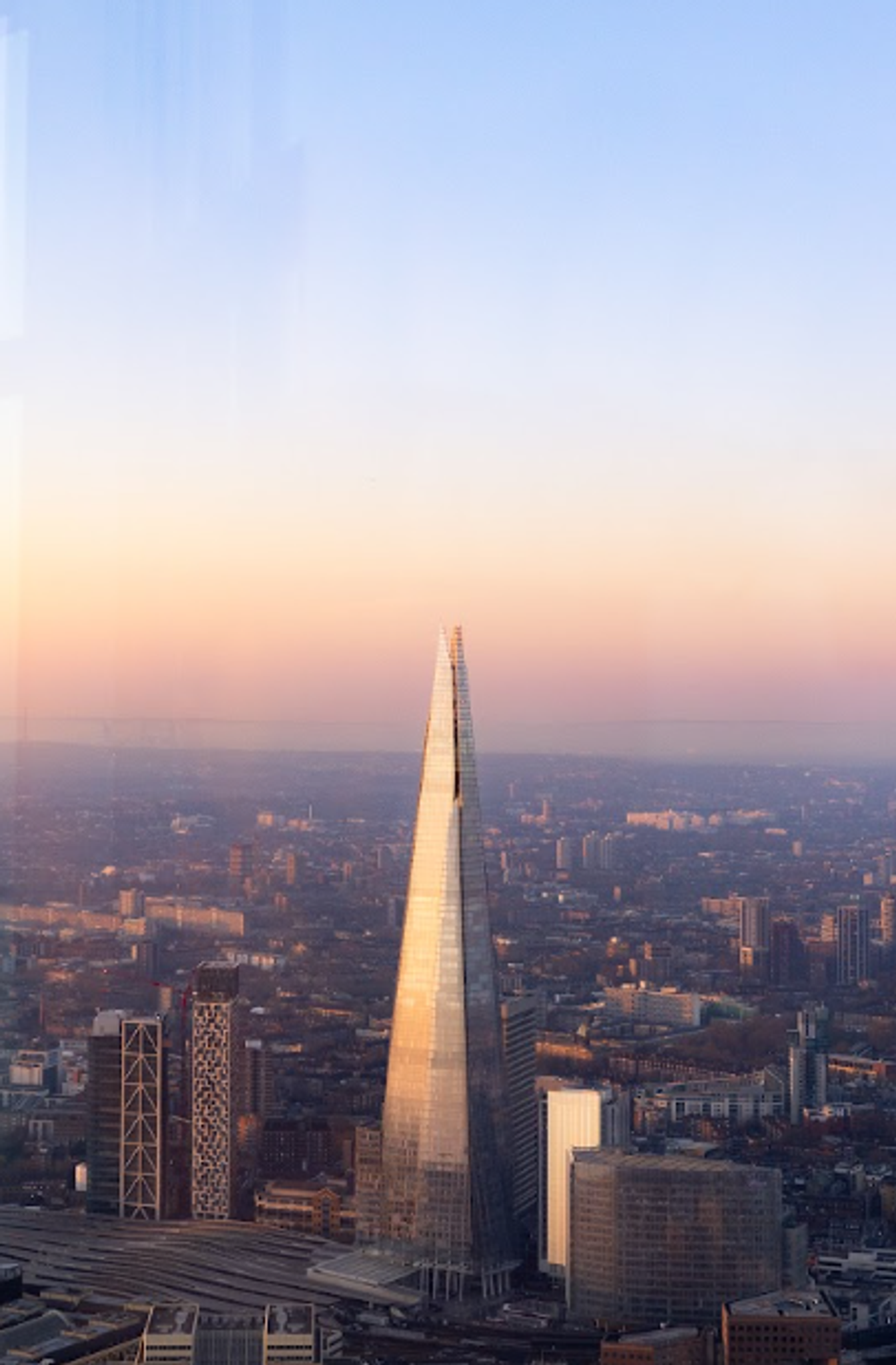 The Shard in the morning light