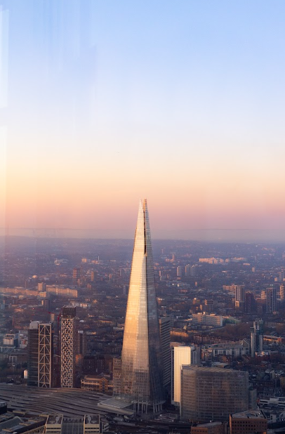 The Shard in the morning light