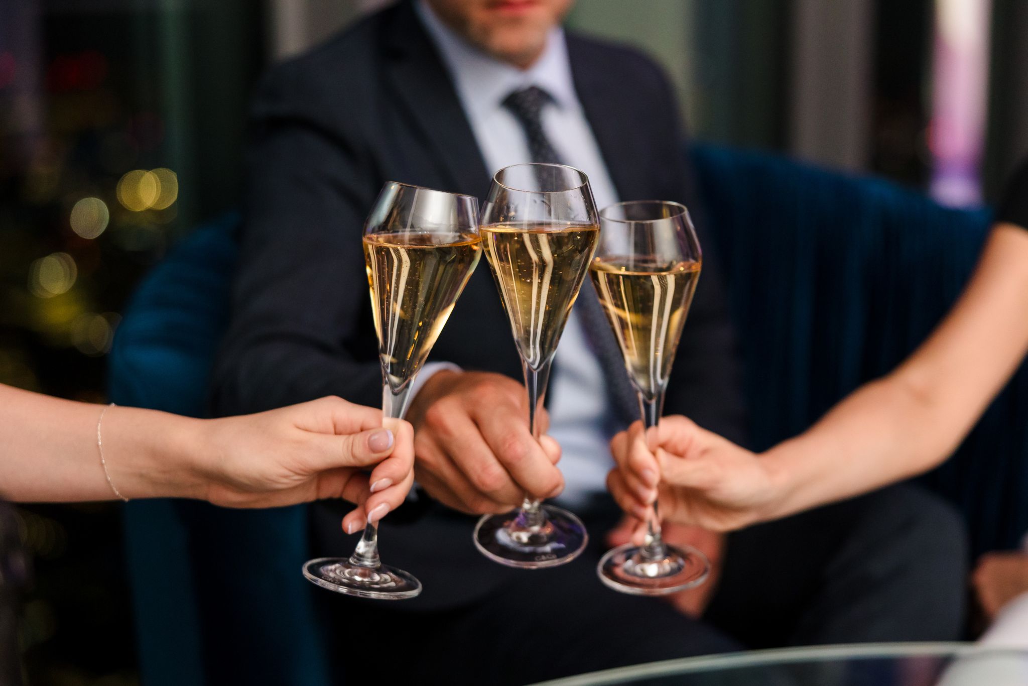 Champagne cheers