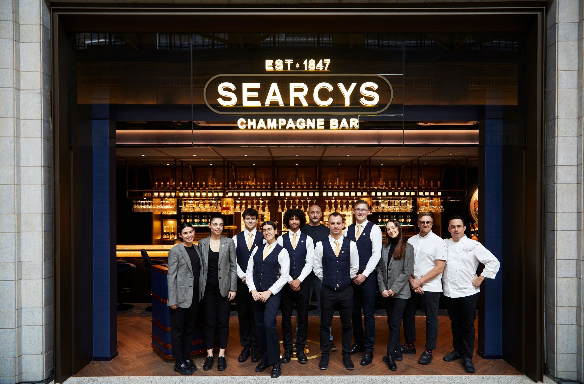 Team at Searcys