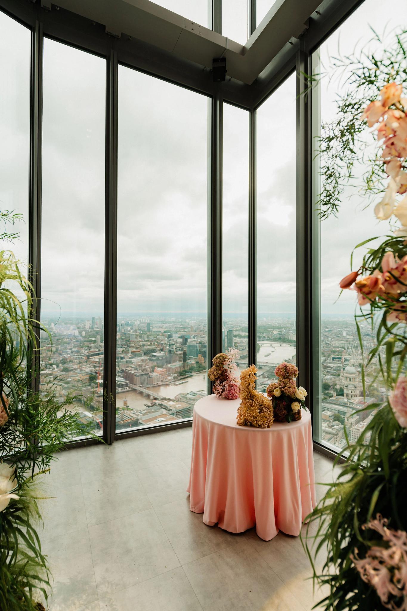 Wedding setup at Horizon 22