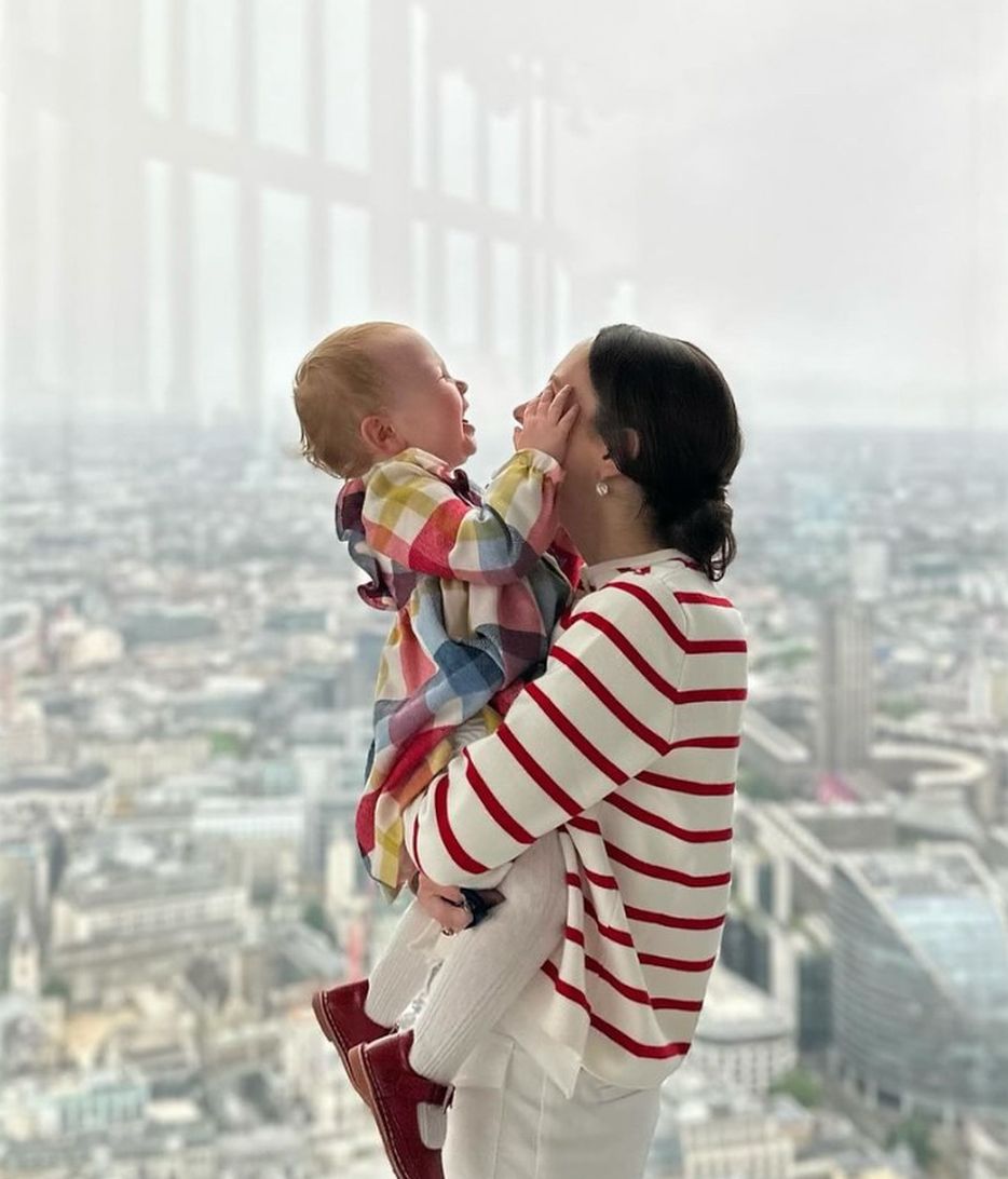 Woman with child