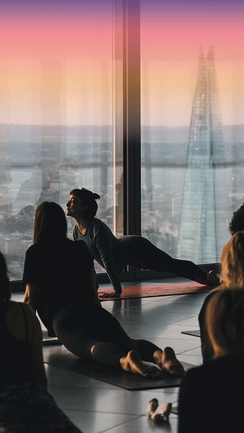 Yoga class