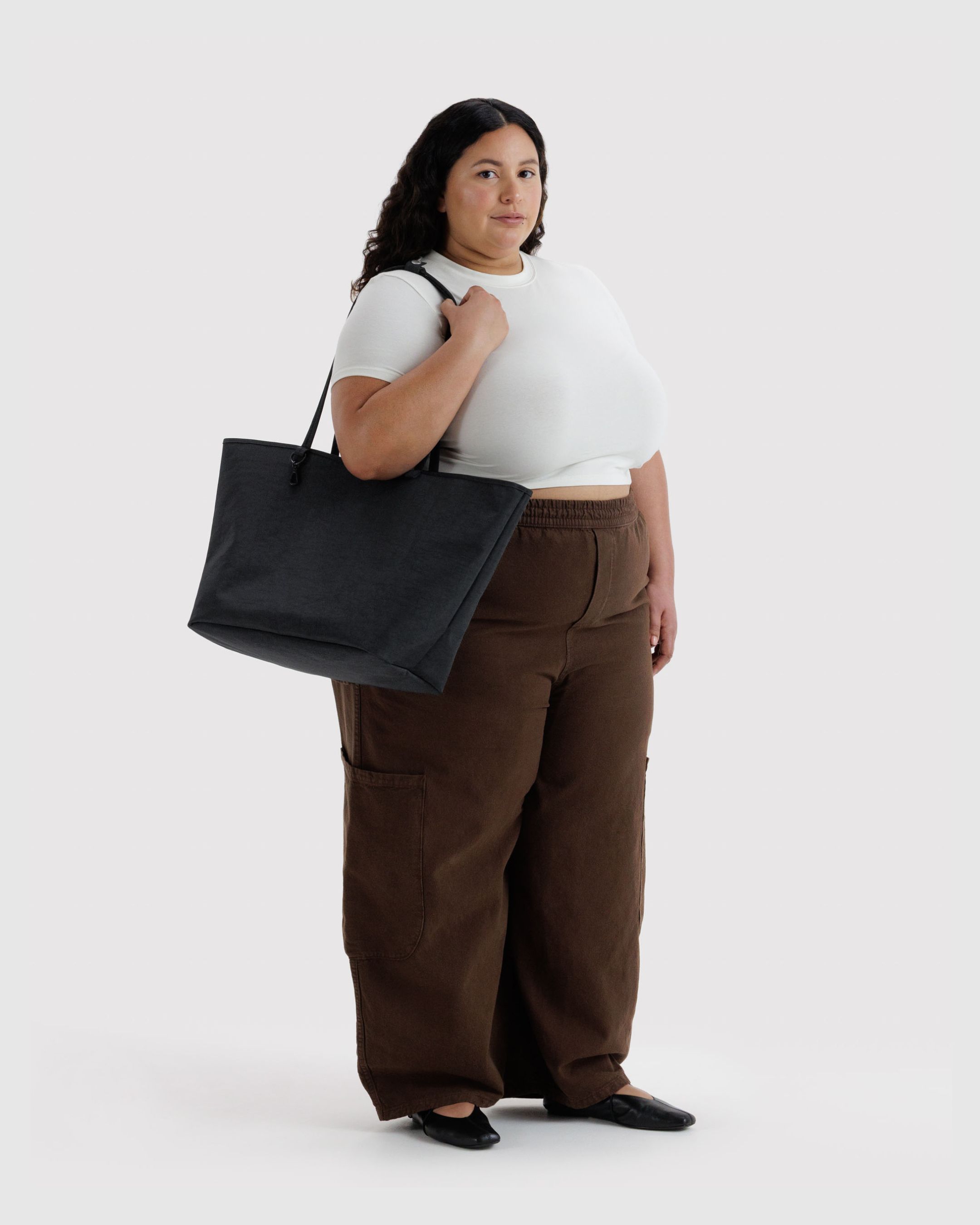 Large Nylon Reversible Tote
