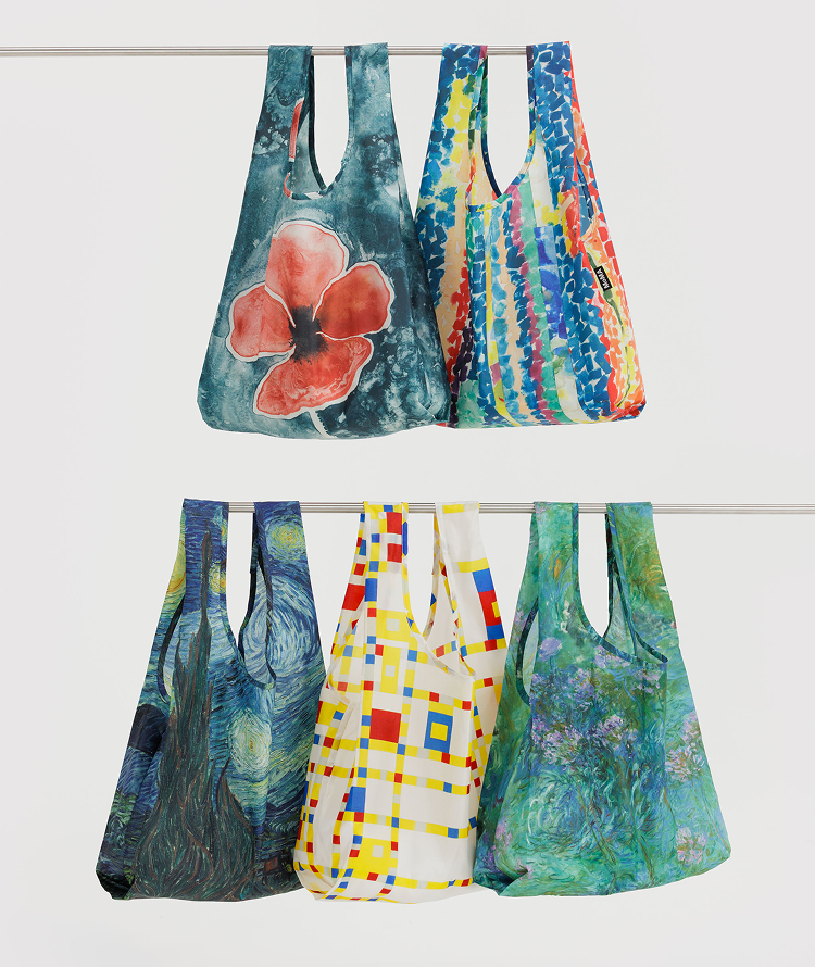 Zip Duck Bag Trafalgar Square Piet Mondrian - Baggu