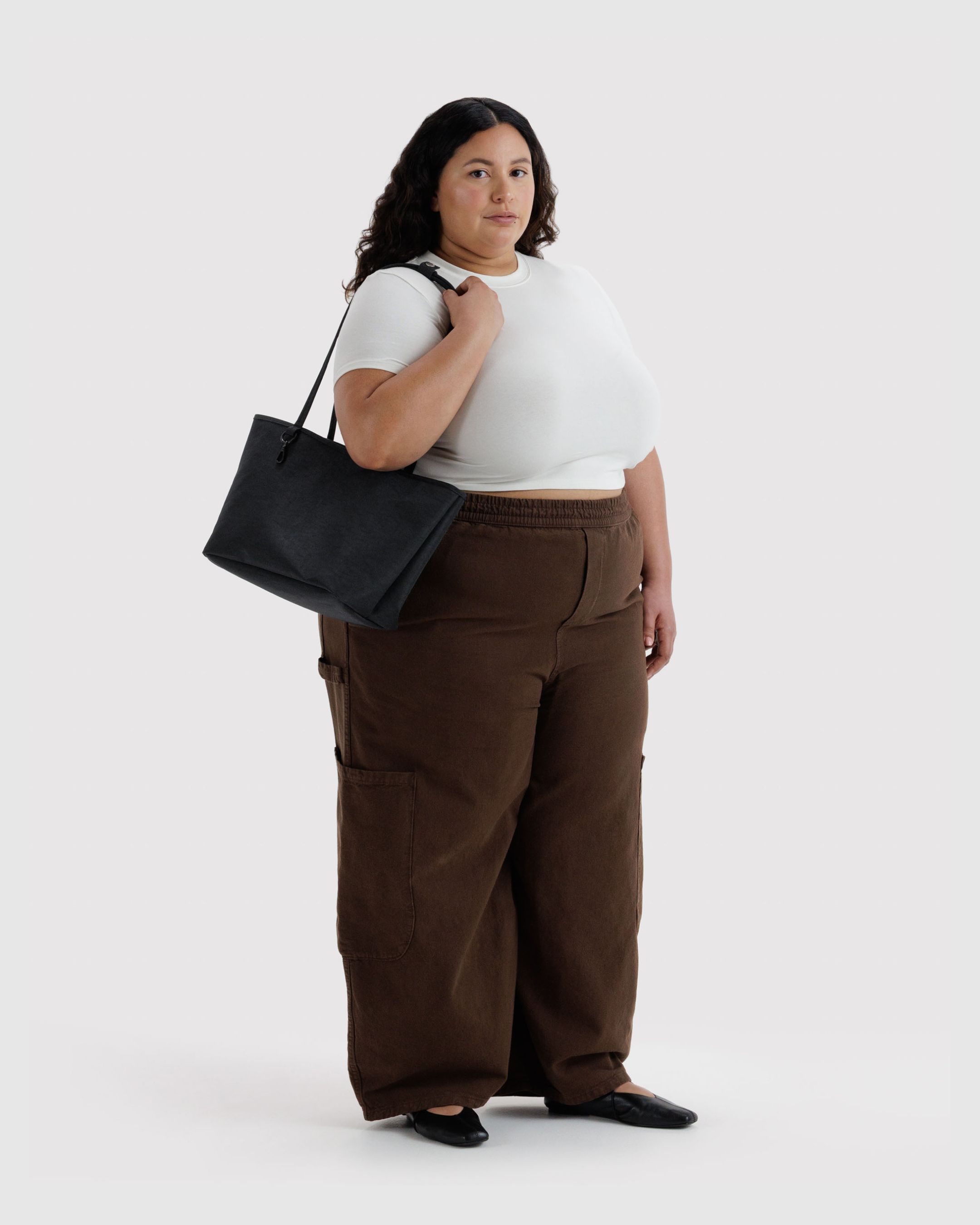Medium Nylon Reversible Tote