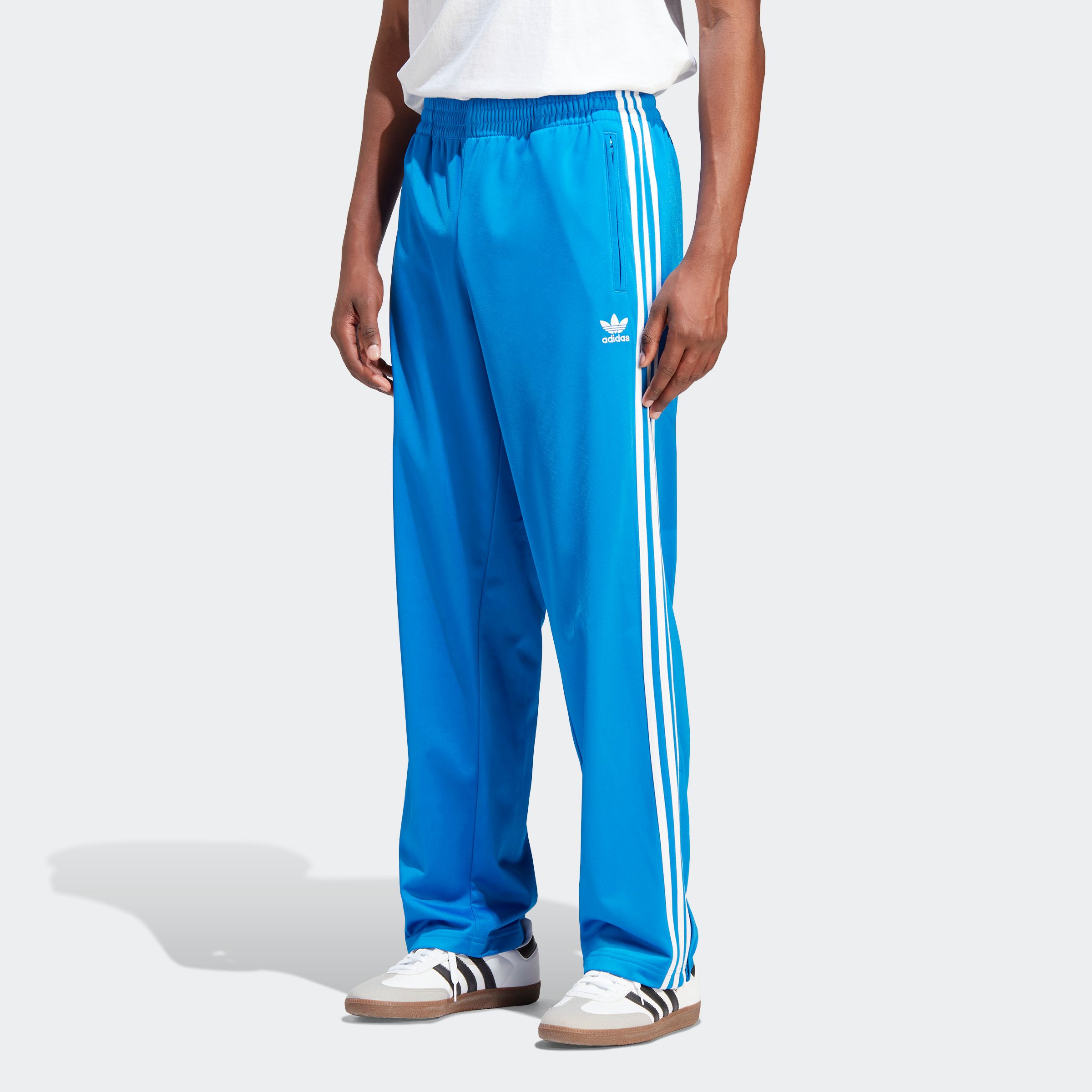 STAB | Adidas Firebird Track Pants: Blue Bird