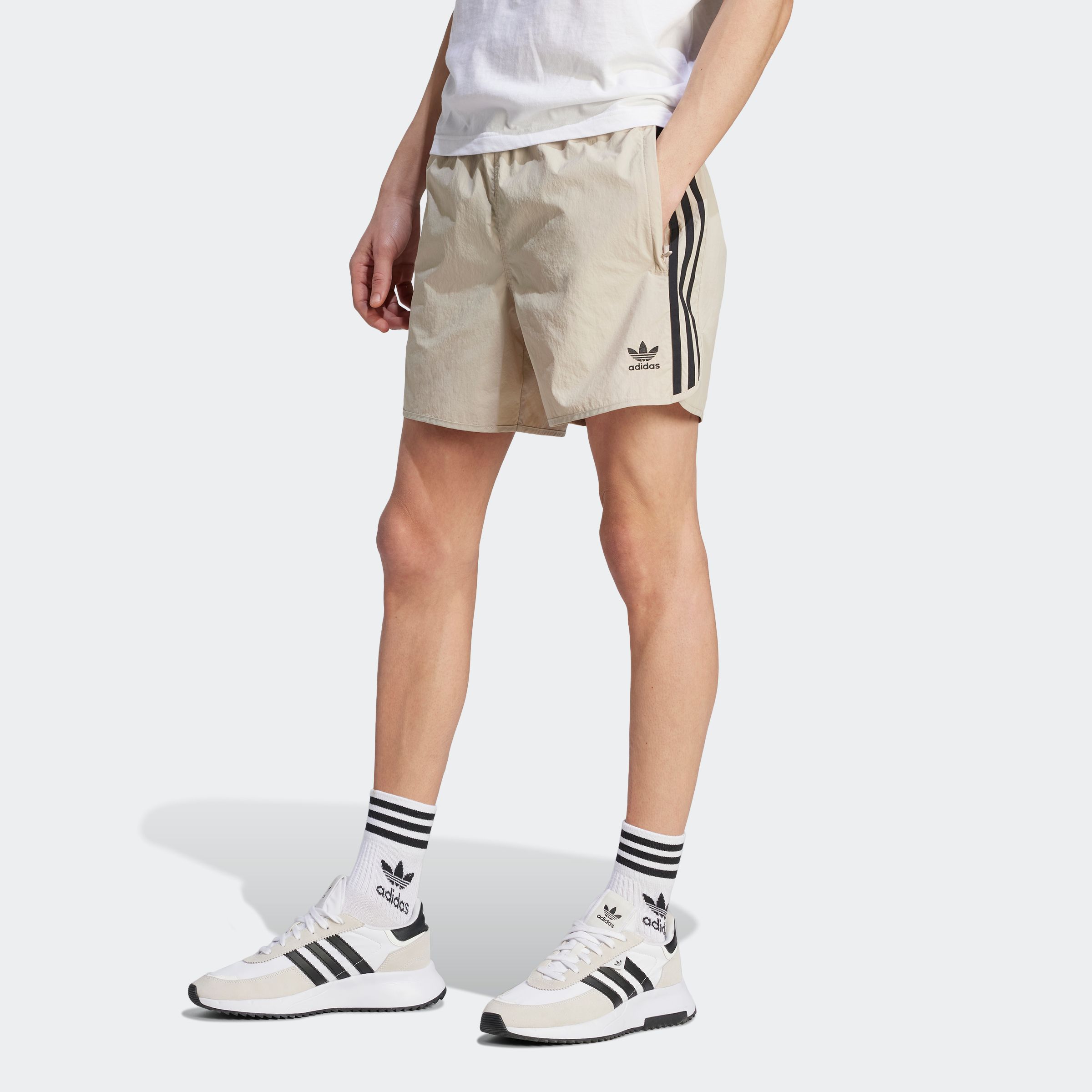 Adidas Classics Sprinter Shorts - Beige