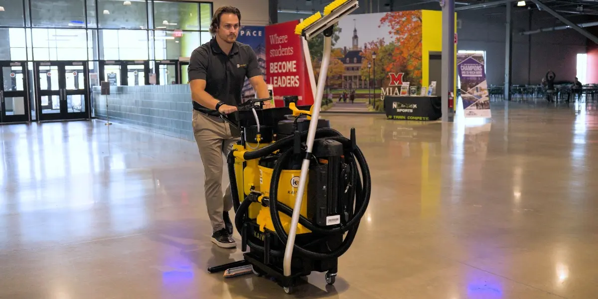One Machine, Every Surface: Why the Kaivac 1050M Belongs in Every School District