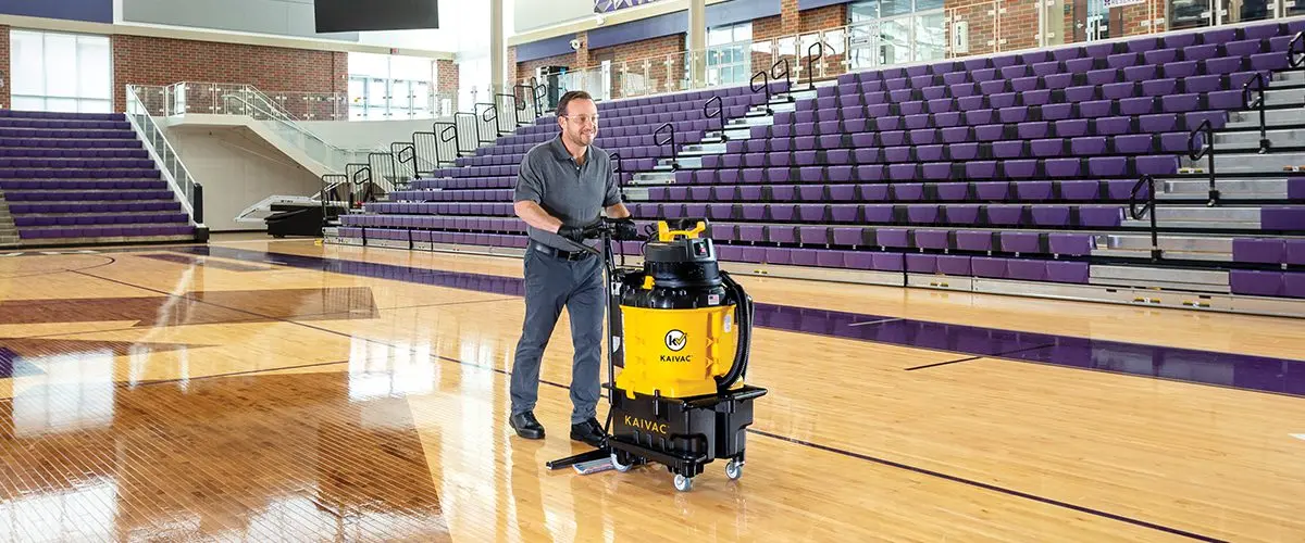 Gym Floor Cleaning Machines Protect the Finish