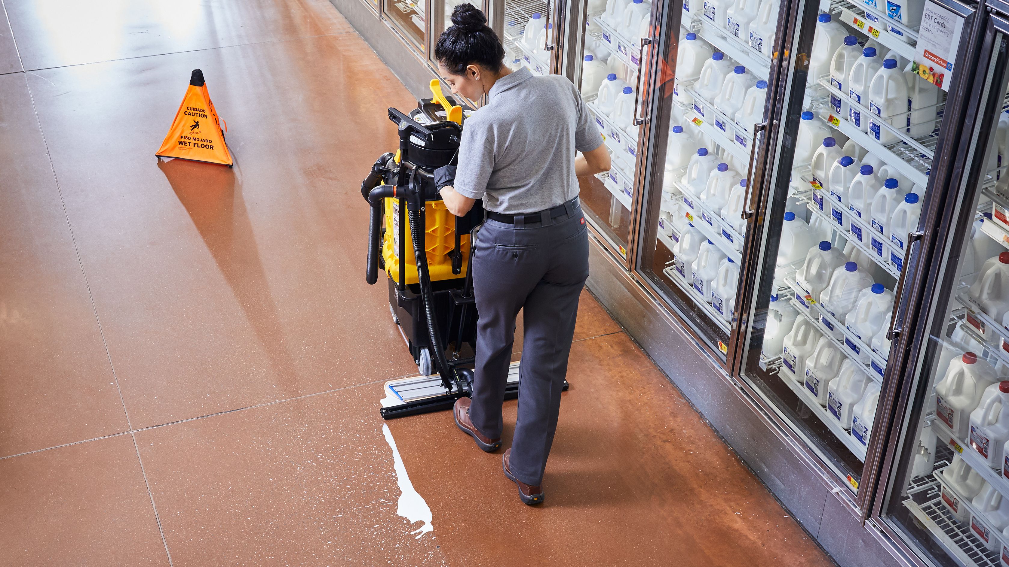 Tough on soils, gentle on finish