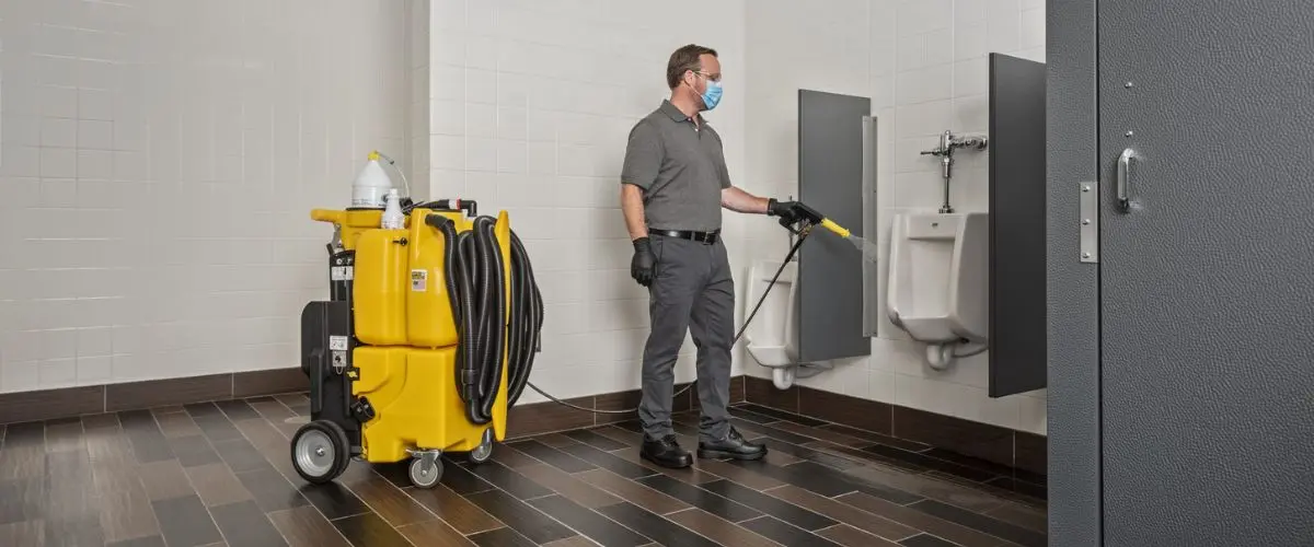 Infection Prevention, No-Touch Cleaning, and Public Restroom Floors