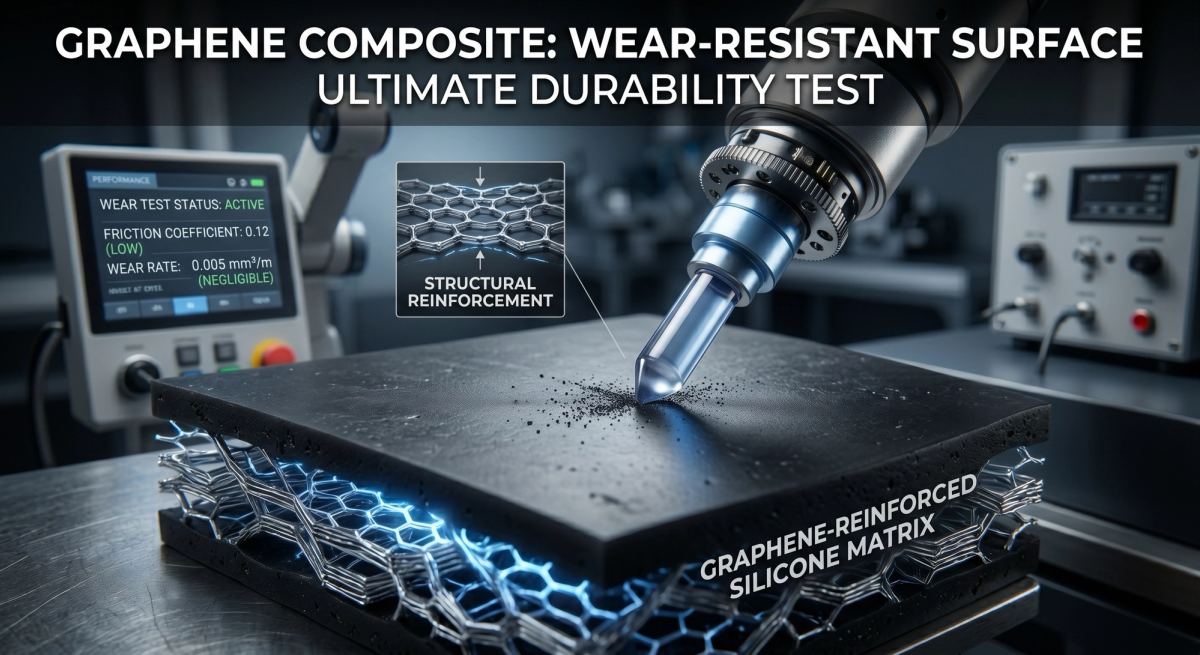 167. Wear-Resistant Graphene–Silicone Rubber Composites: Breaking the Friction Barrier