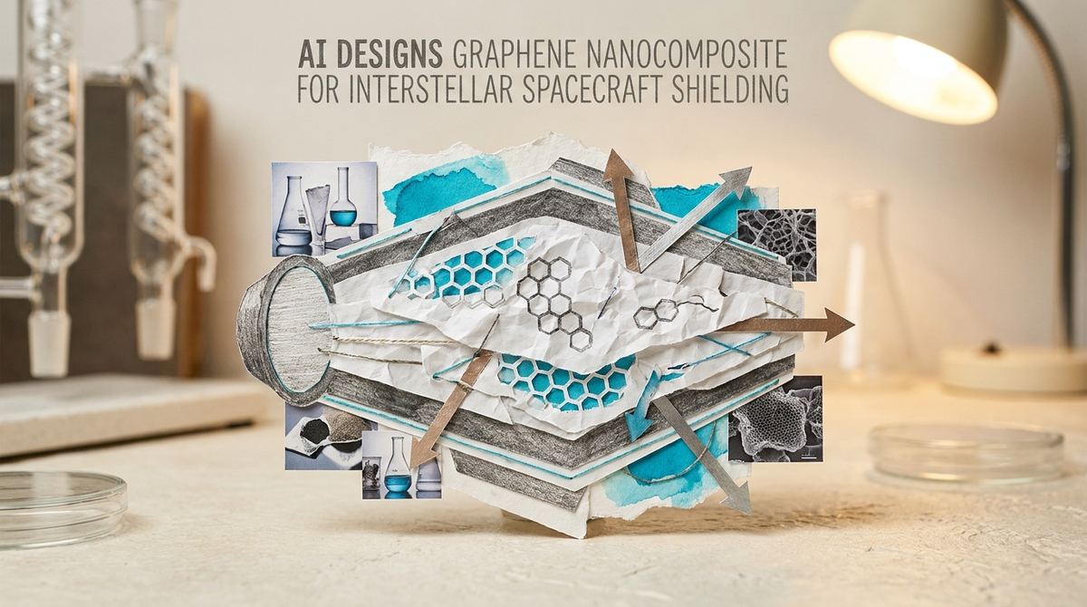 881. AI Designs Graphene Nanocomposite for Interstellar Spacecraft Shielding