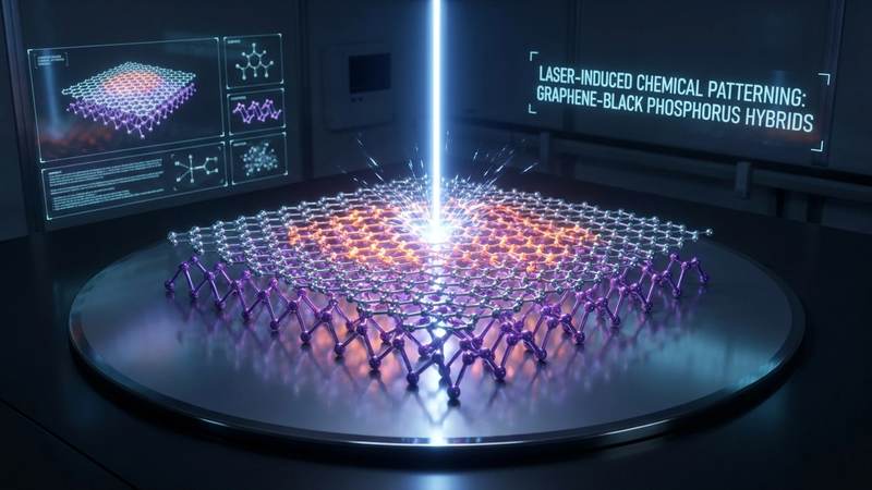 473. Laser-Induced Chemical Patterning of Graphene-Black Phosphorus Hybrids: A New Era in 2D Materials Engineering
