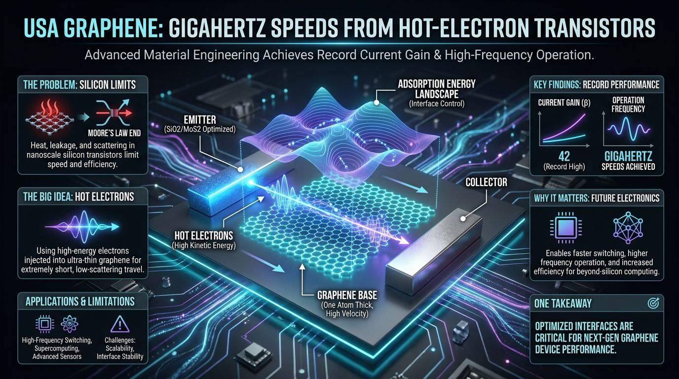 561. Graphene Transistors Hit Gigahertz Speeds Through Advanced Material Engineering