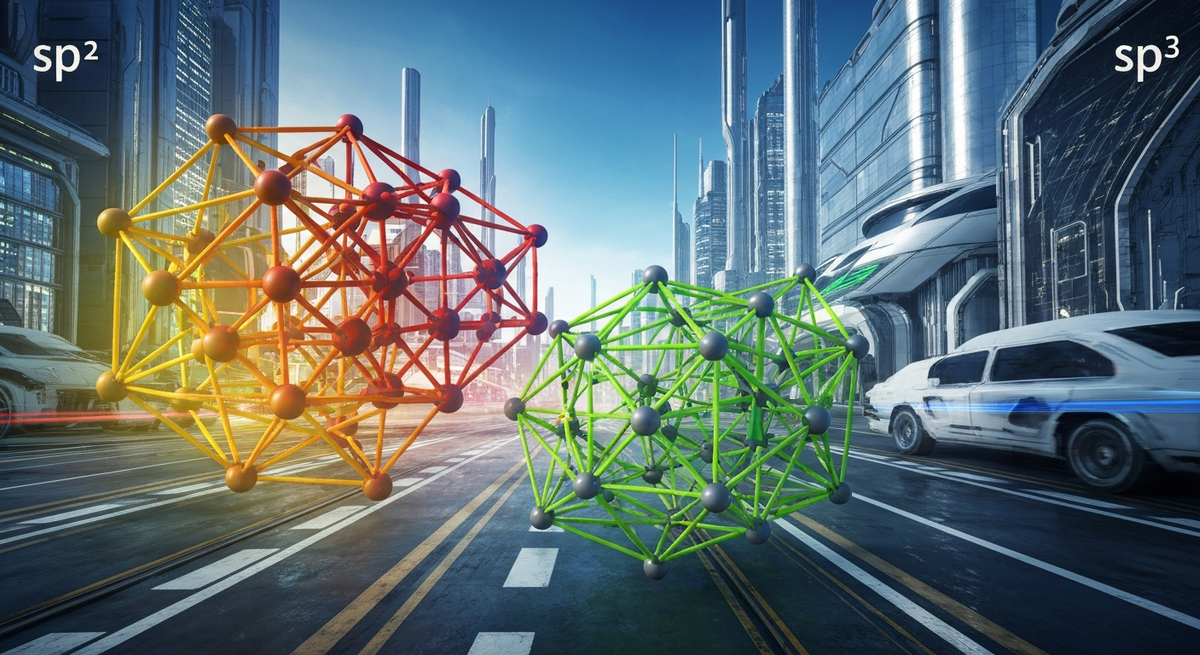 277. Graphene's Quantum Leap: Mastering sp2 to sp3 Transformation