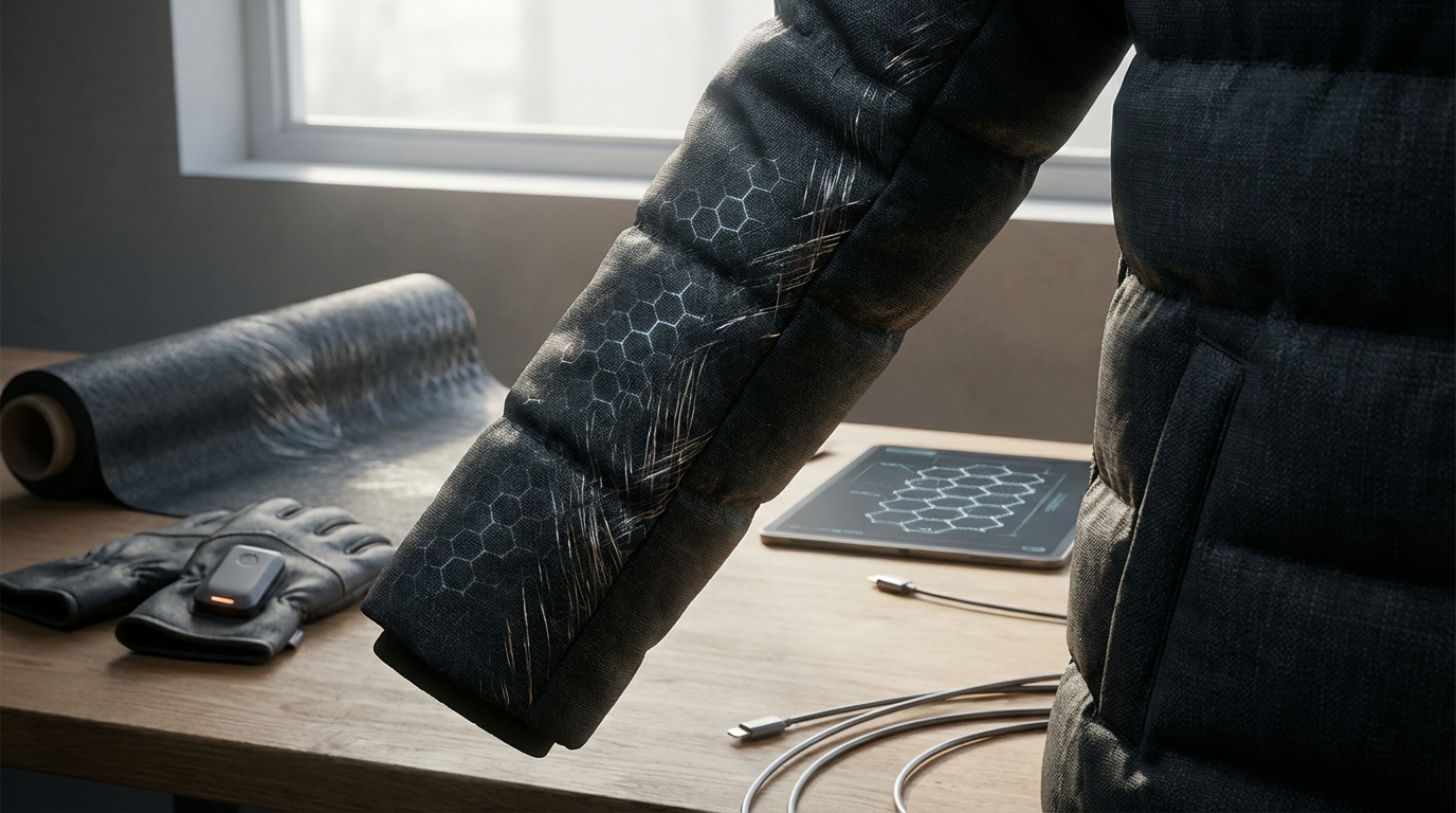 79. Graphene Heating Fabrics for Winter Gear