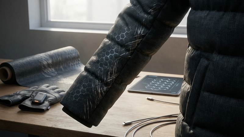79. Graphene Heating Fabrics for Winter Gear