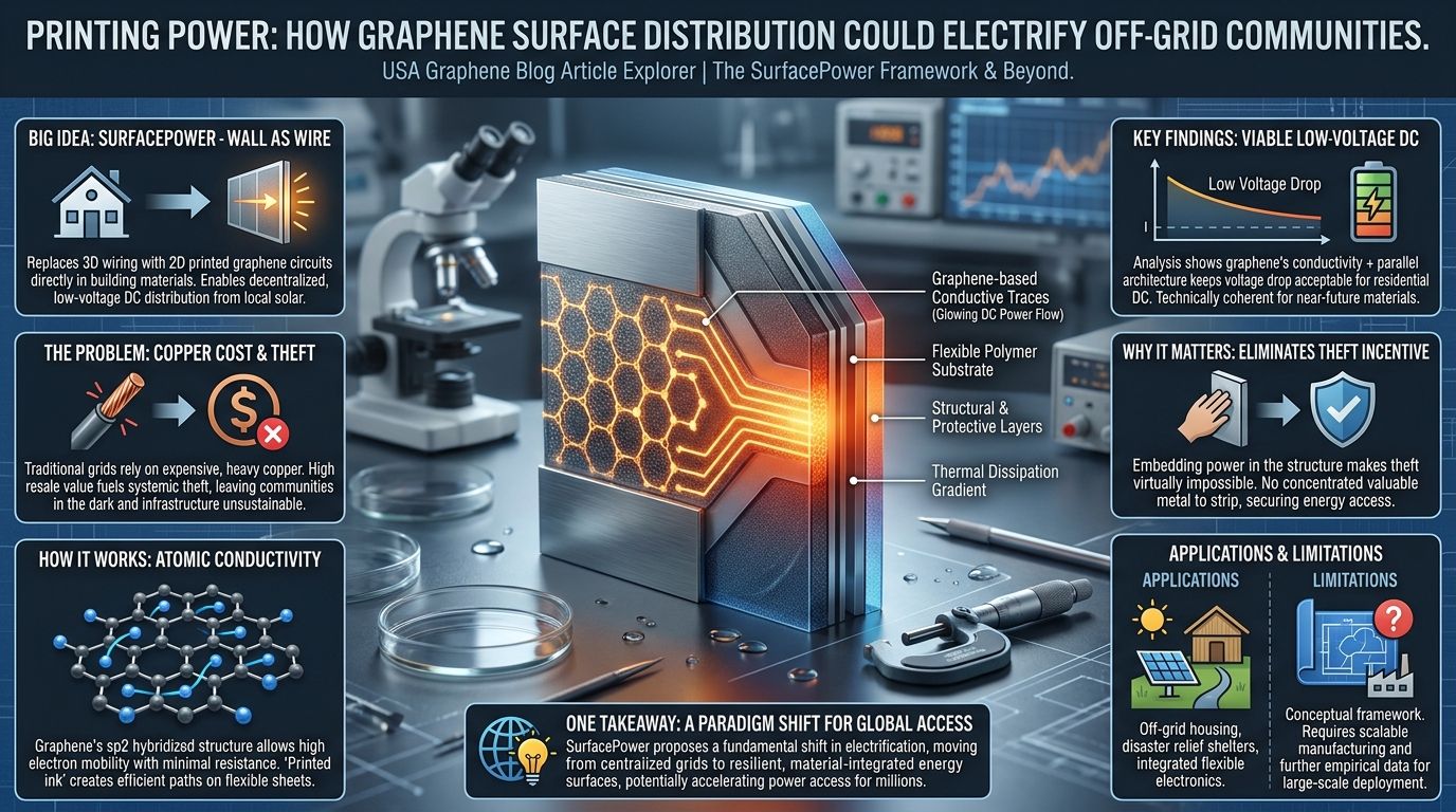 528. Printing Power: How Graphene Surface Distribution Could Electrify Off-Grid Communities