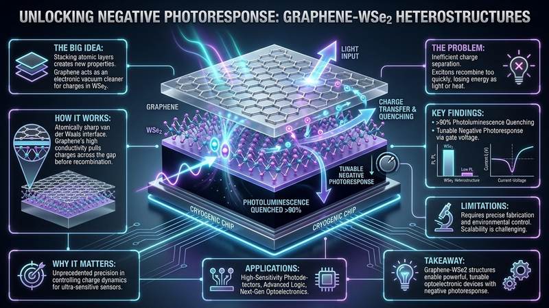 534. Unlocking Negative Photoresponse in Graphene and WSe2 Heterostructures