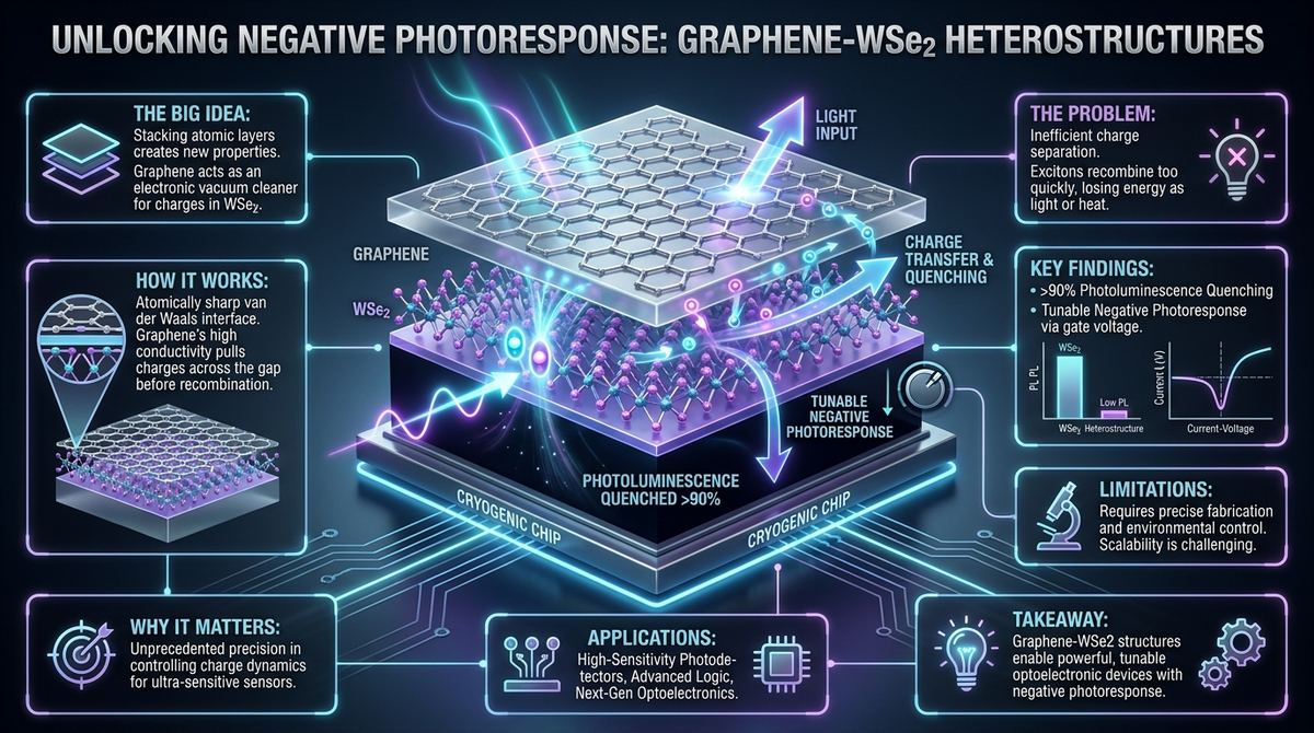 534. Unlocking Negative Photoresponse in Graphene and WSe2 Heterostructures