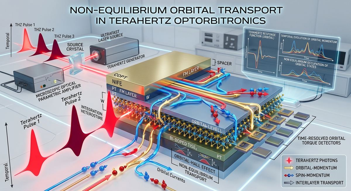 396. Non-Equilibrium Orbital Transport in Terahertz Optorbitronics