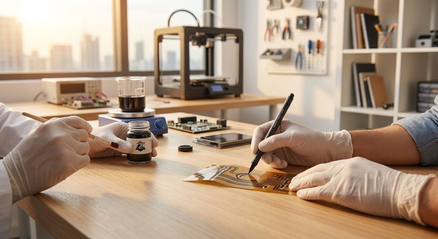 413. Practical Guide to Making and Selling Graphene Conductive Ink for Custom Electronics, Art, and Maker Projects