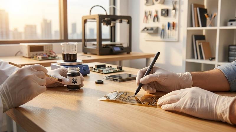 413. Practical Guide to Making and Selling Graphene Conductive Ink for Custom Electronics, Art, and Maker Projects