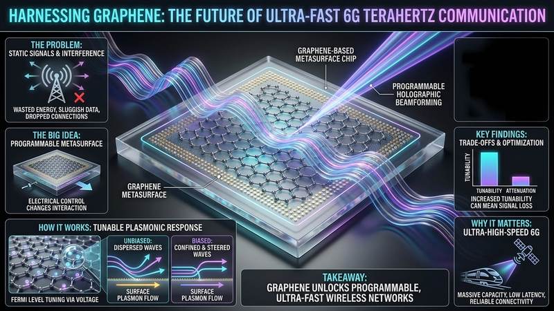 565. Harnessing Graphene: The Future of Ultra-Fast 6G Terahertz Communication