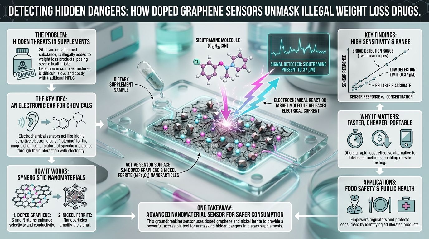 583. Detecting Hidden Dangers: How Doped Graphene Sensors Unmask Illegal Weight Loss Drugs