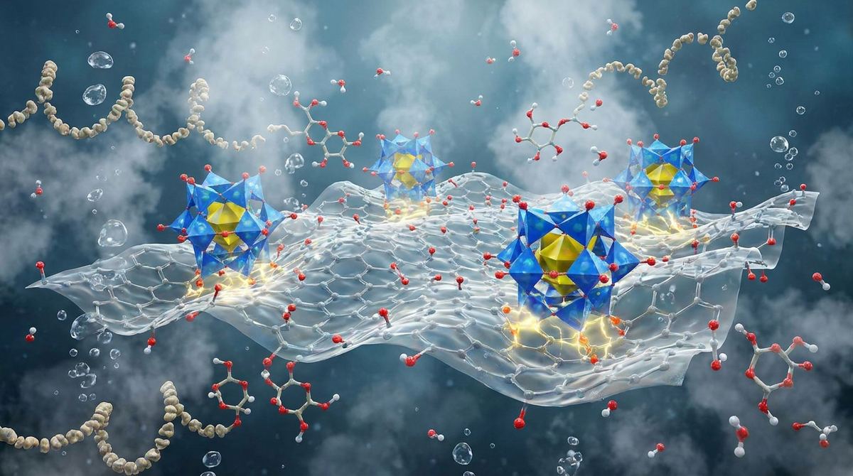 520. Transforming Starch into Glucose with Graphene Oxide and Polyoxometalate Hybrids