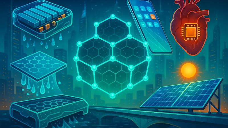 8. Graphene Applications: 120 Real-World Uses Across Energy, Electronics, Coatings, and More
