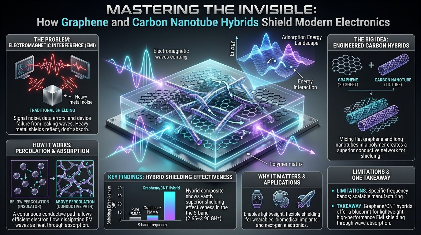 570. Mastering the Invisible: How Graphene and Carbon Nanotube Hybrids Shield Modern Electronics