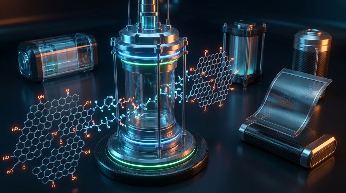 373. Chemical Modification of Graphene Oxide via Polymers